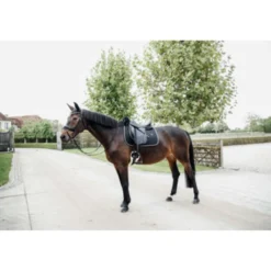 Kentucky Zadeldekje Skin Friendly Dressuur Zwart