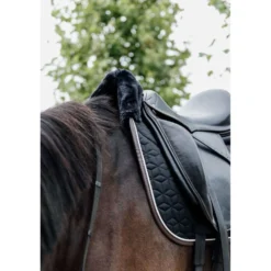 Kentucky Zadeldekje Skin Friendly Dressuur Zwart