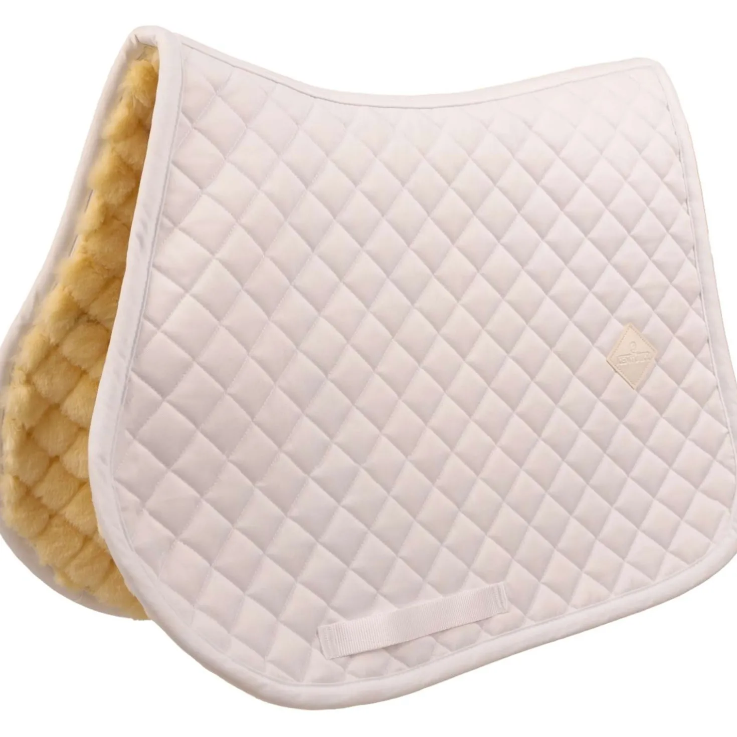 Kentucky Zadeldekje Skin Friendly Diamond Springen Wit
