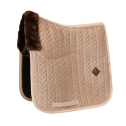 Kentucky Zadeldekje Skin Friendly Velvet Dressuur Beige