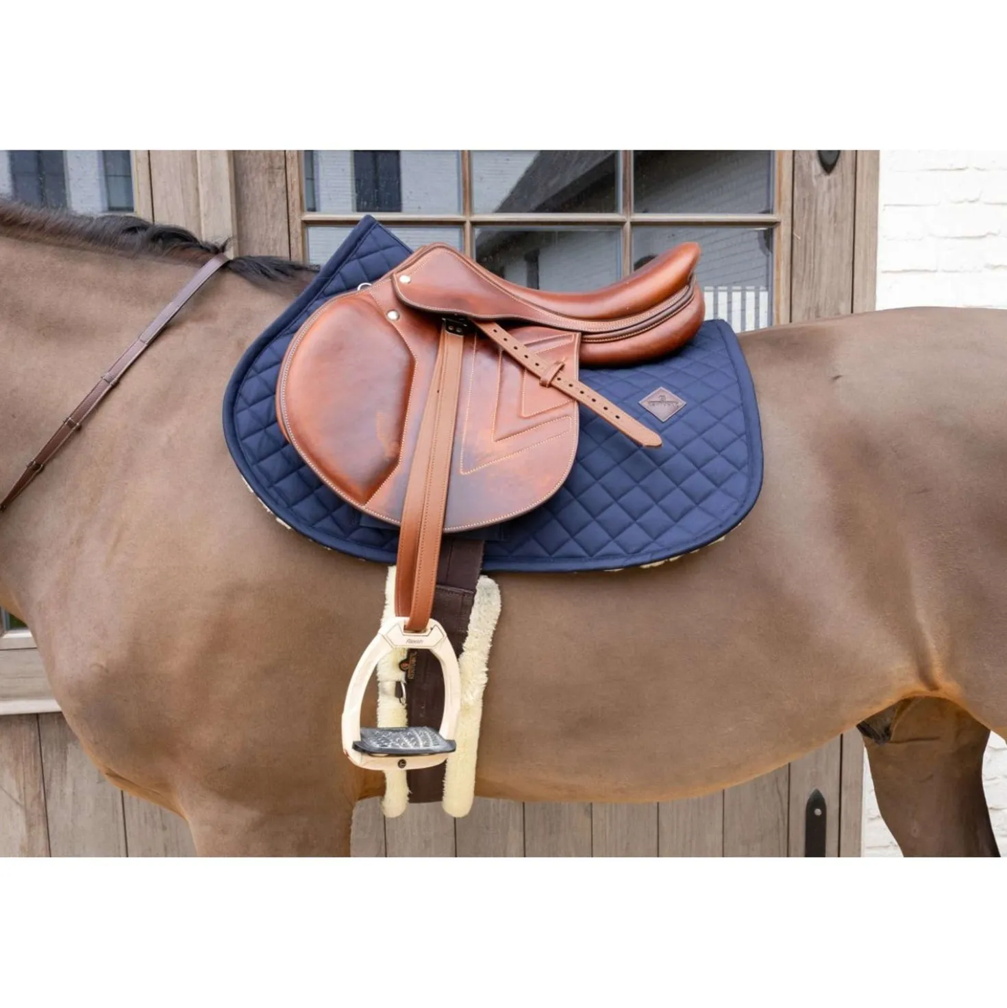 Kentucky Zadeldekje Skin Friendly Diamond Springen Navy