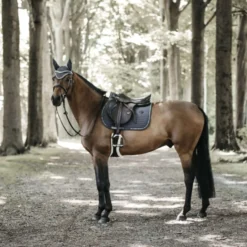Kentucky Zadeldekje Springen Pearls Grey