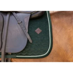 Kentucky Zadeldekje Velvet Dressuur Pine Green