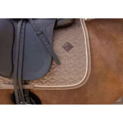 Kentucky Zadeldekje Velvet Dressuur Beige