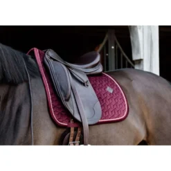 Kentucky Zadeldekje Velvet Dressuur Bordeaux