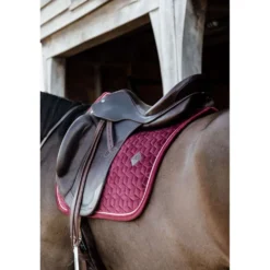 Kentucky Zadeldekje Velvet Dressuur Bordeaux