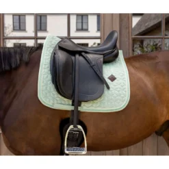 Kentucky Zadeldekje Velvet Dressuur Mint