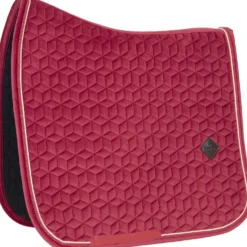 Kentucky Zadeldekje Velvet Dressuur Fuchsia