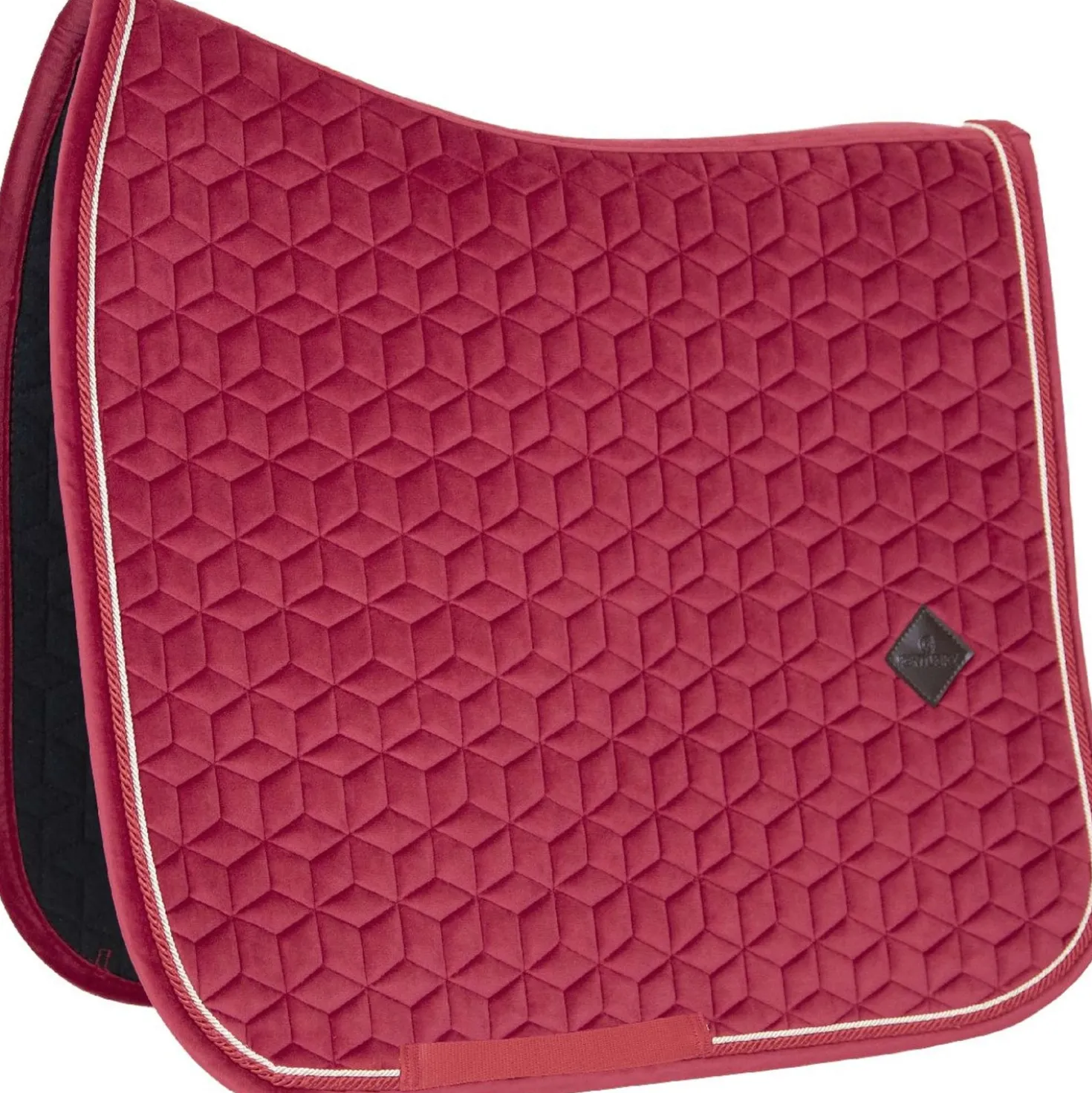 Kentucky Zadeldekje Velvet Dressuur Fuchsia