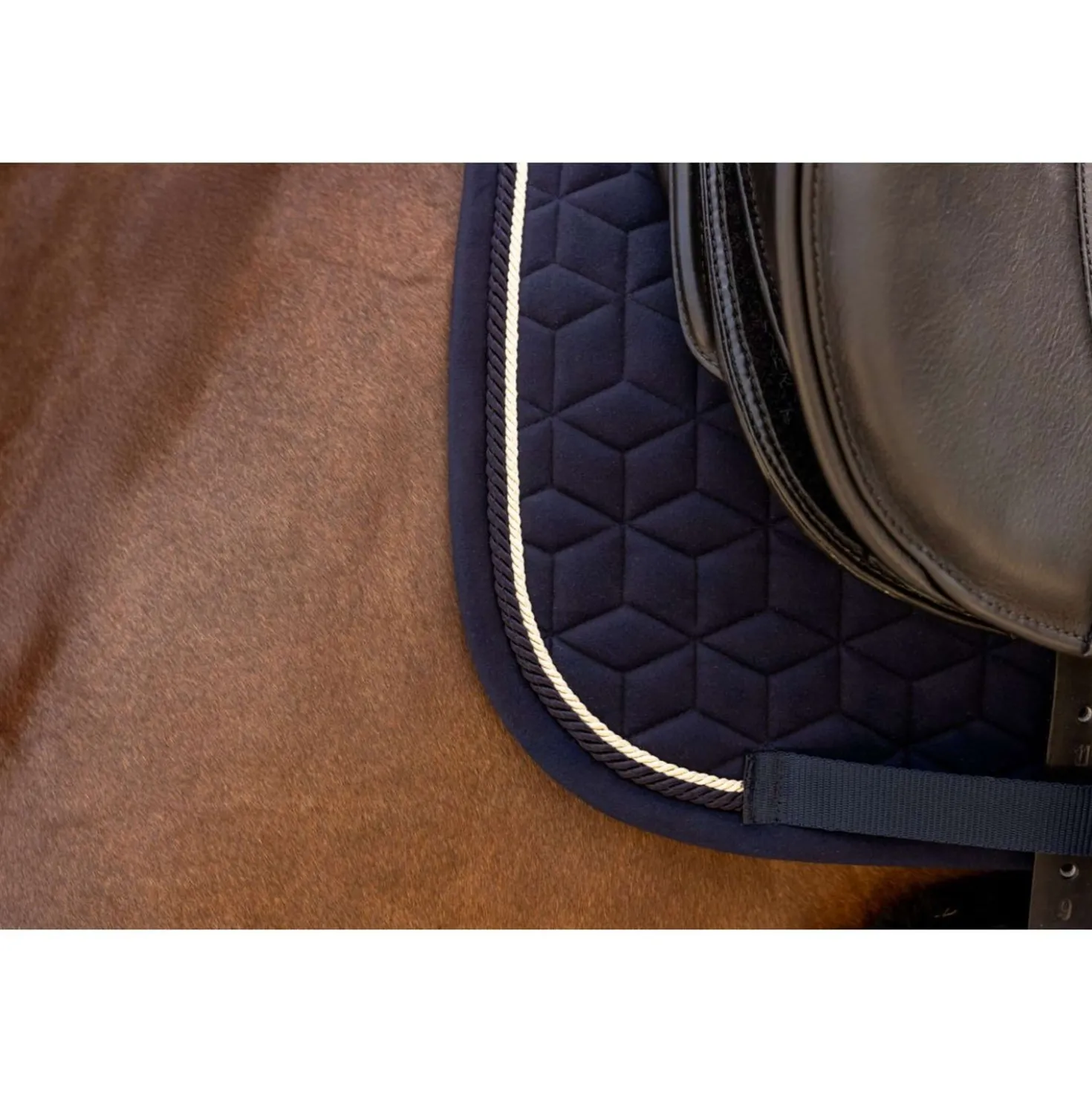 Kentucky Zadeldekje Velvet Dressuur Dark Navy