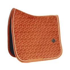Kentucky Zadeldekje Velvet Dressuur Oranje