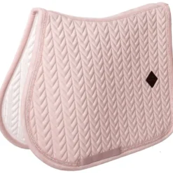 Kentucky Zadeldekje Velvet Mini Pearls Springen Old Rose