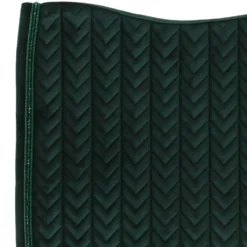 Kentucky Zadeldekje Velvet Pearls Dressuur Pine Green