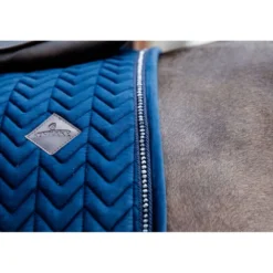Kentucky Zadeldekje Velvet Pearls Dressuur Navy
