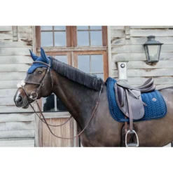 Kentucky Zadeldekje Velvet Pearls Dressuur Navy