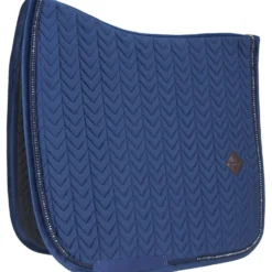 Kentucky Zadeldekje Velvet Pearls Dressuur Navy