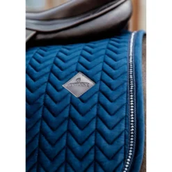 Kentucky Zadeldekje Velvet Pearls Dressuur Navy