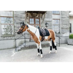 Kentucky Zadeldekje Velvet Pearls Dressuur Zwart