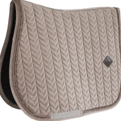 Kentucky Zadeldekje Velvet Pearls Springen Beige