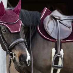 Kentucky Zadeldekje Velvet Springen Bordeaux