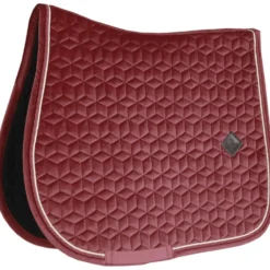 Kentucky Zadeldekje Velvet Springen Bordeaux