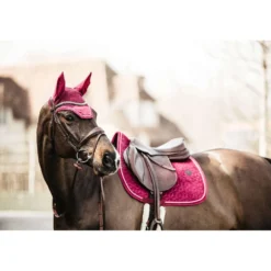 Kentucky Zadeldekje Velvet Springen Fuchsia