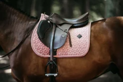Kentucky Zadeldekje Velvet Springen Oud Roze