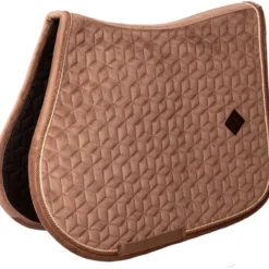 Kentucky Zadeldekje Velvet Springen Beige