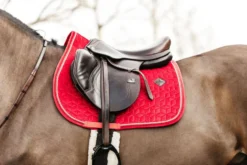 Kentucky Zadeldekje Velvet Springen Rood