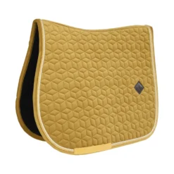 Kentucky Zadeldekje Velvet Springen Mustard