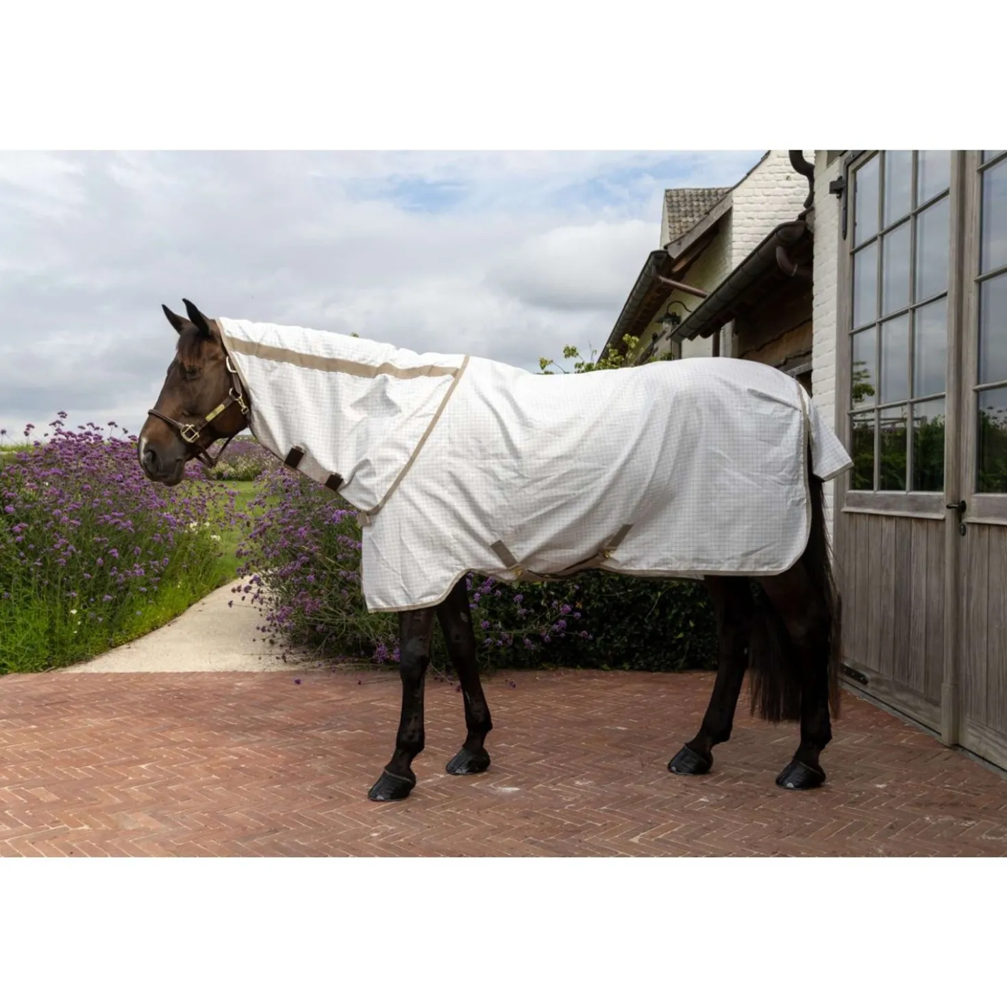 Kentucky Zomerdeken Sweet Itch Comfort Wit/Beige