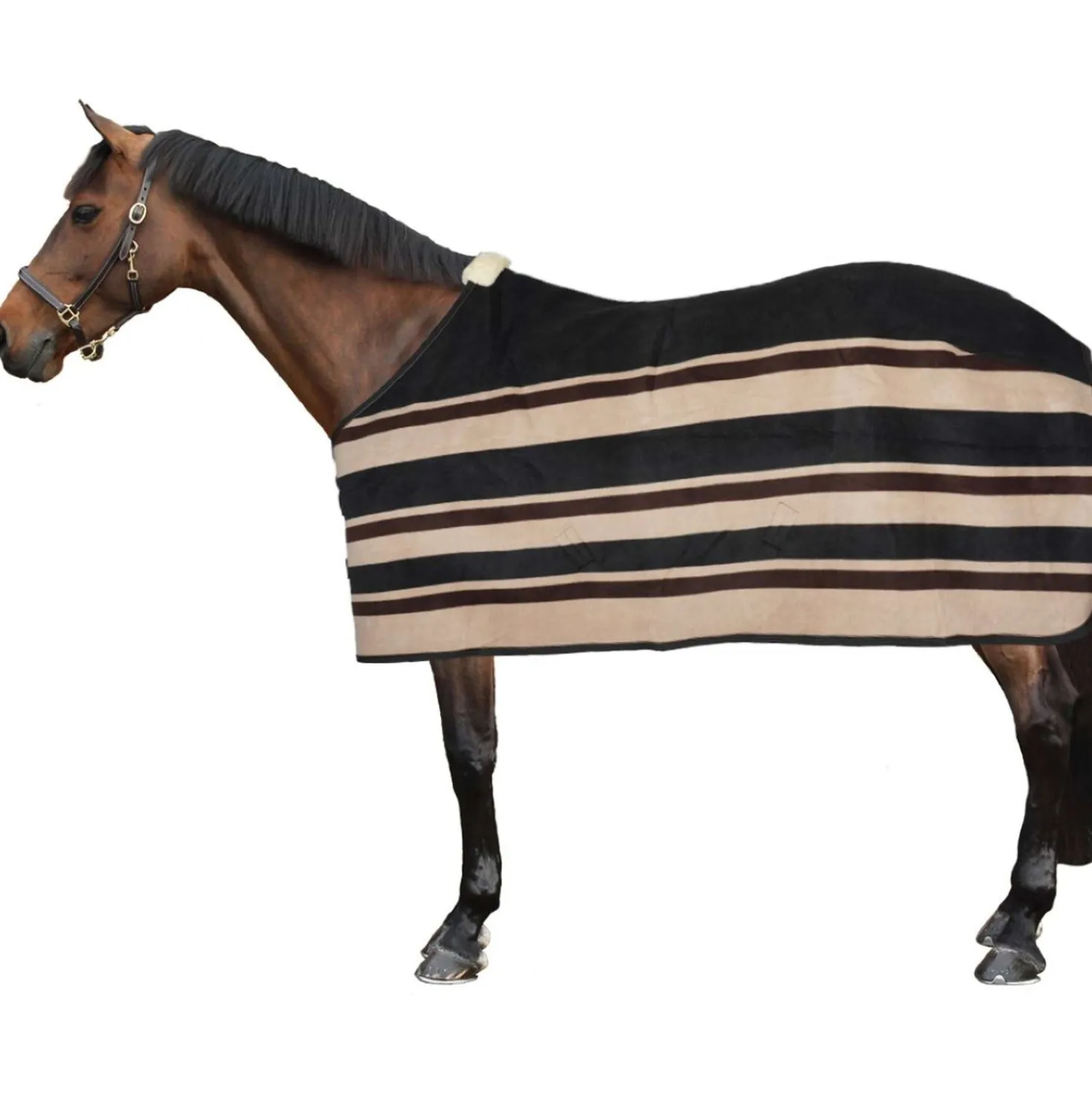 Kentucky Zweetdeken Heavy Bruin/Beige