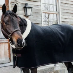 Kentucky Zweetdeken Show Fleece Heavy Zwart
