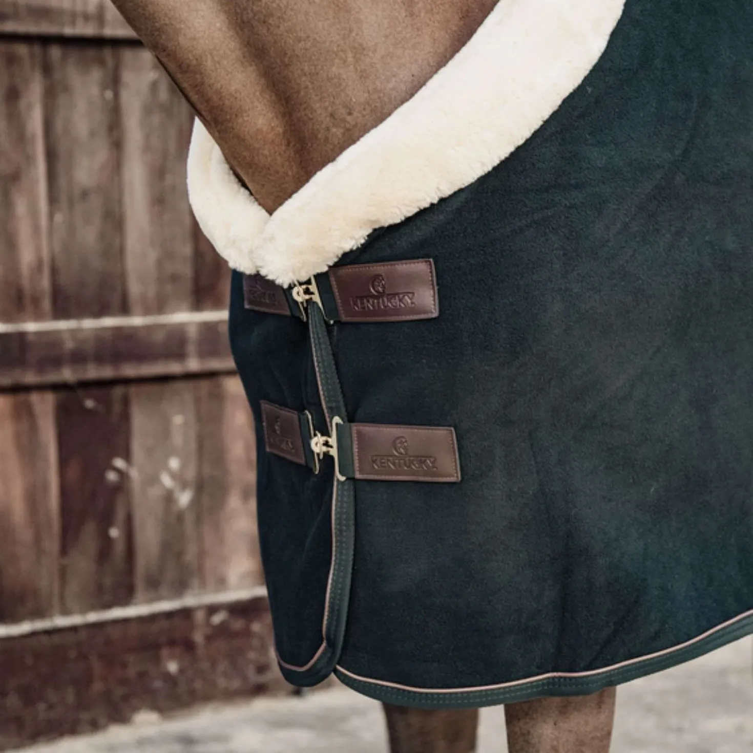Kentucky Zweetdeken Show Fleece Heavy Groen