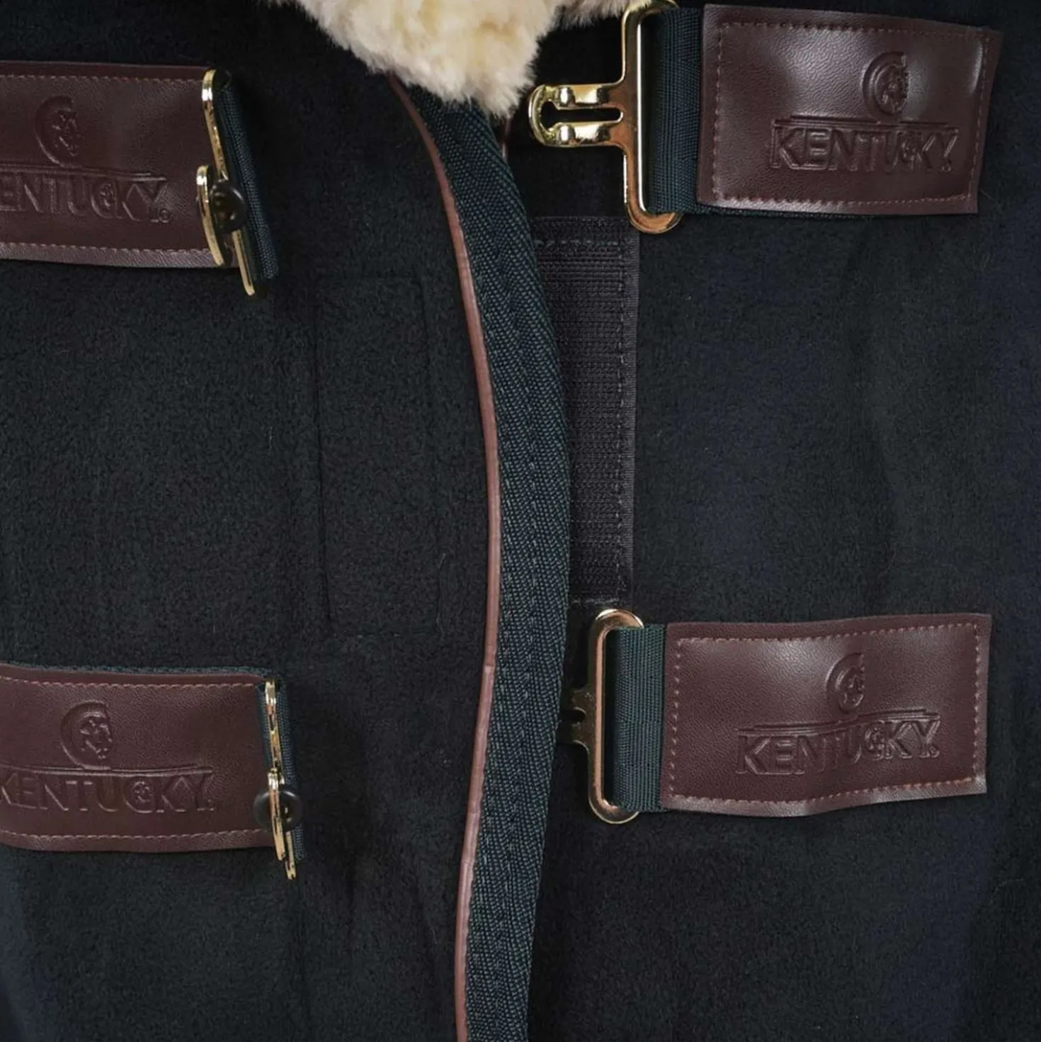 Kentucky Zweetdeken Show Fleece Heavy Groen