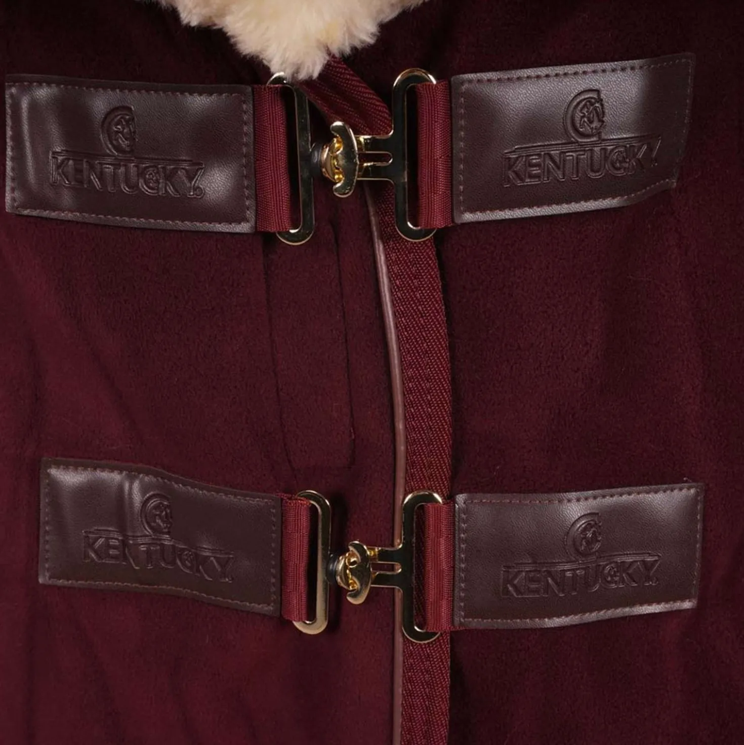 Kentucky Zweetdeken Show Fleece Heavy Bordeaux