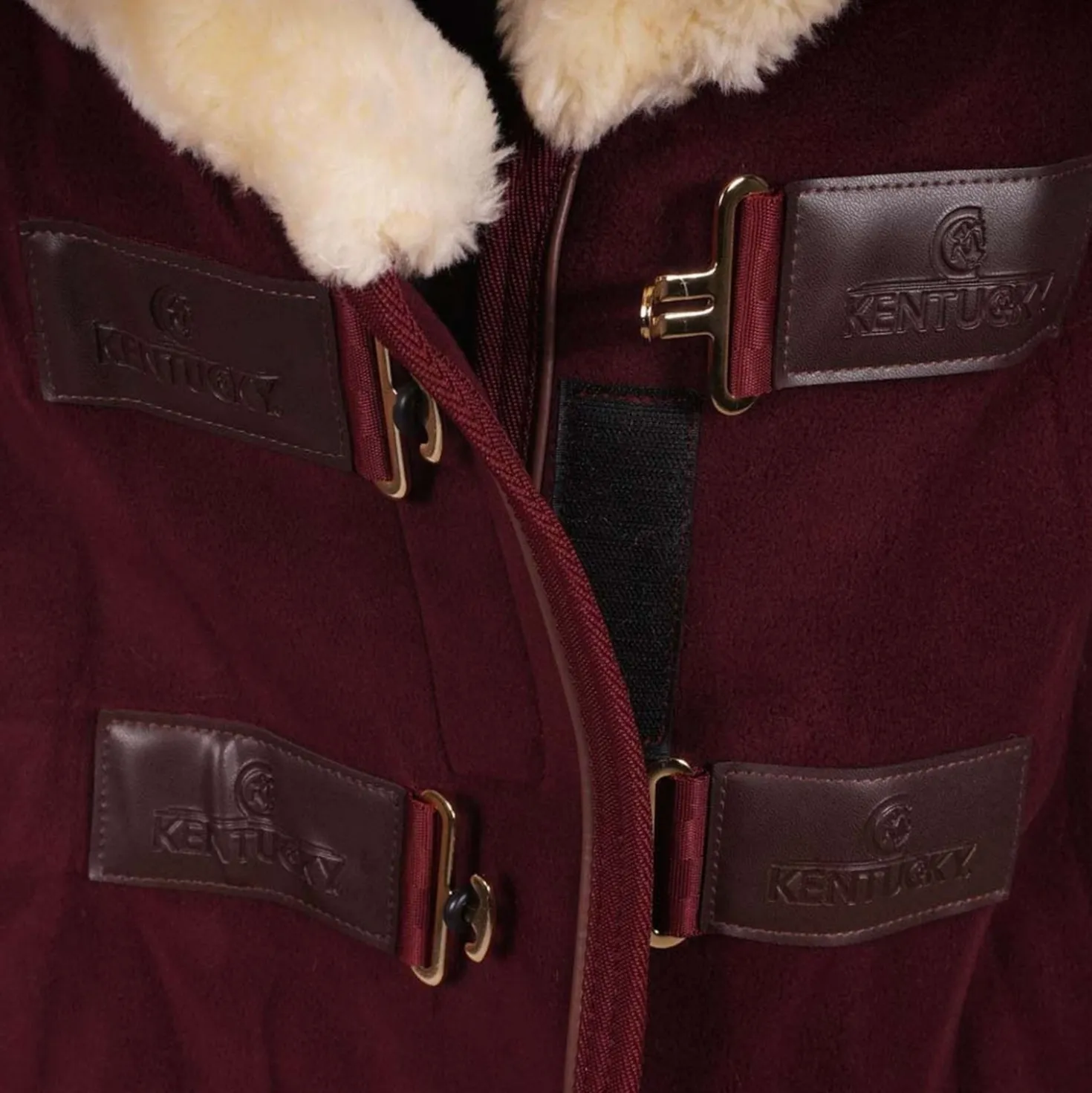 Kentucky Zweetdeken Show Fleece Heavy Bordeaux