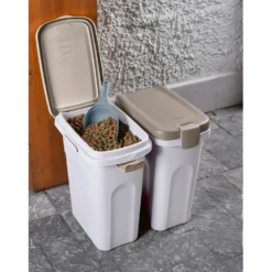 Kerbl Container Petfood Wit/Bruin