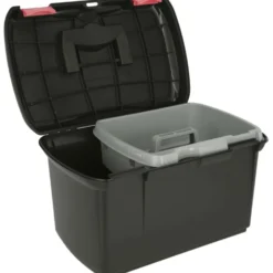 Kerbl Grooming Box Arezzo Verwijderbaar Inzetstuk Black/Fuchsia