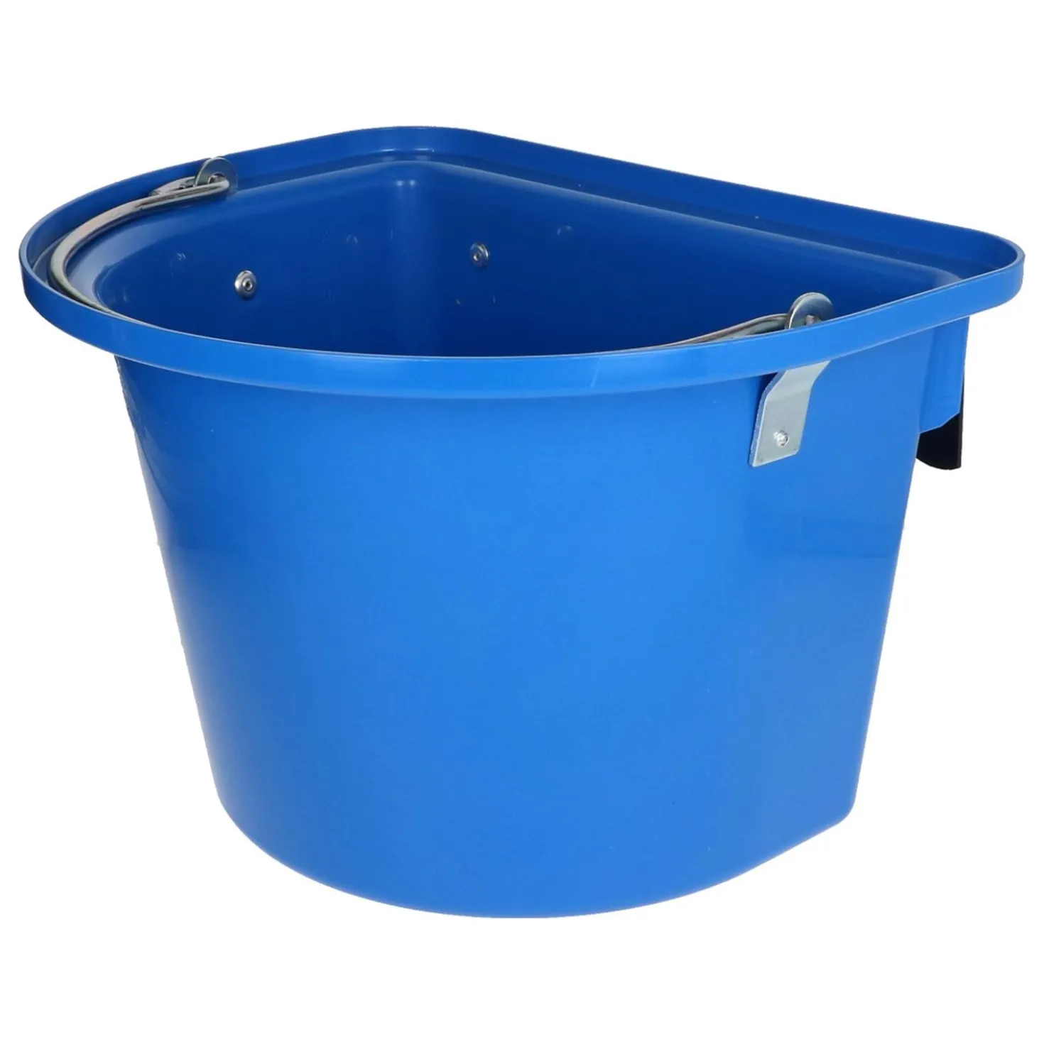 Kerbl Hangvoerbak Euro met Hengsel Blauw