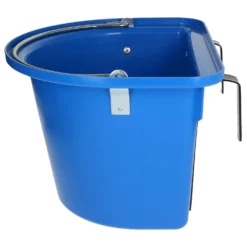 Kerbl Hangvoerbak Euro met Hengsel Blauw