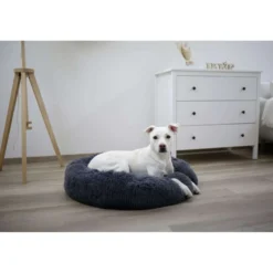 Kerbl Hondenkussen Fluffy Grijs