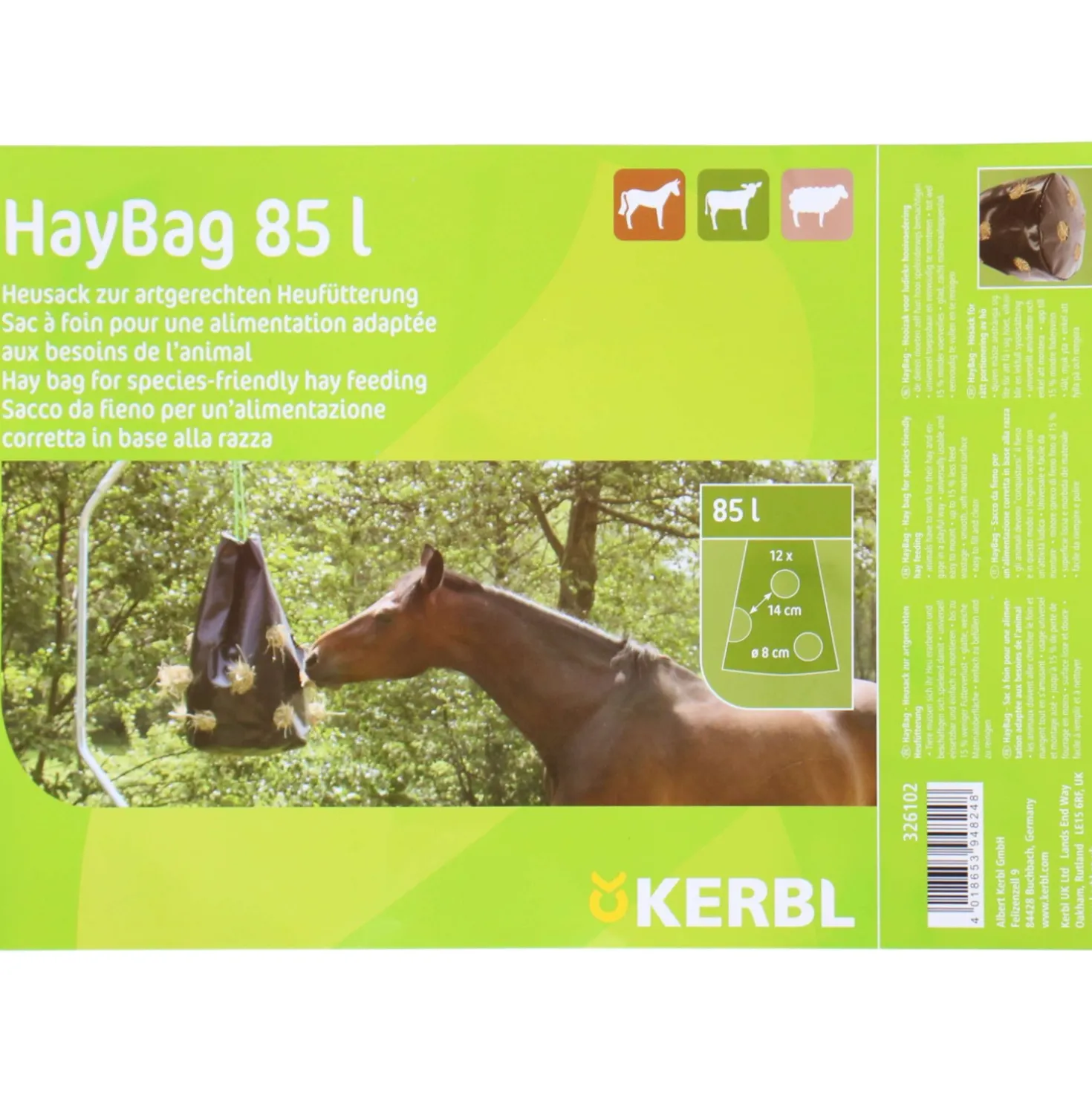 Kerbl Hooizak Zwart