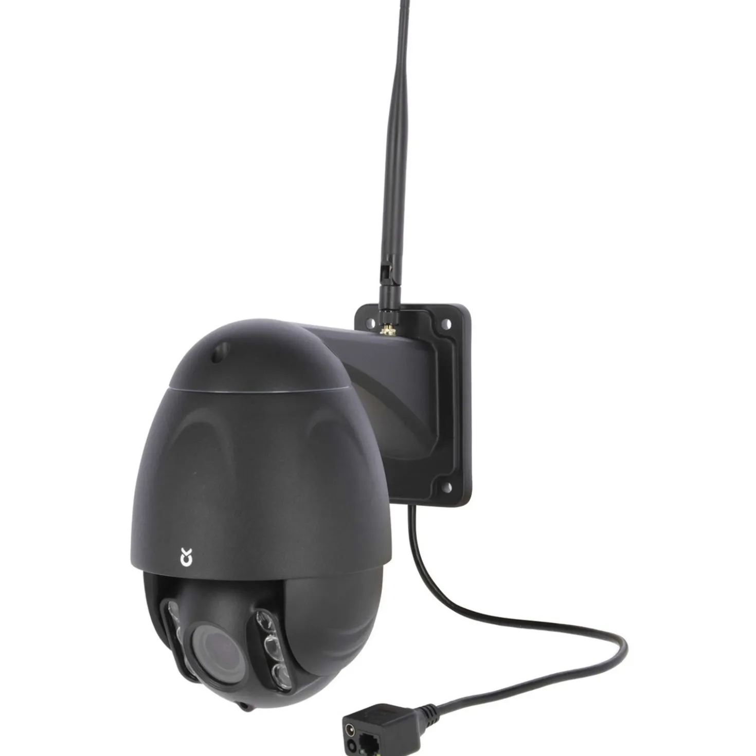 Kerbl InternetCamera IPCam 360 FHD 1080p Zwart