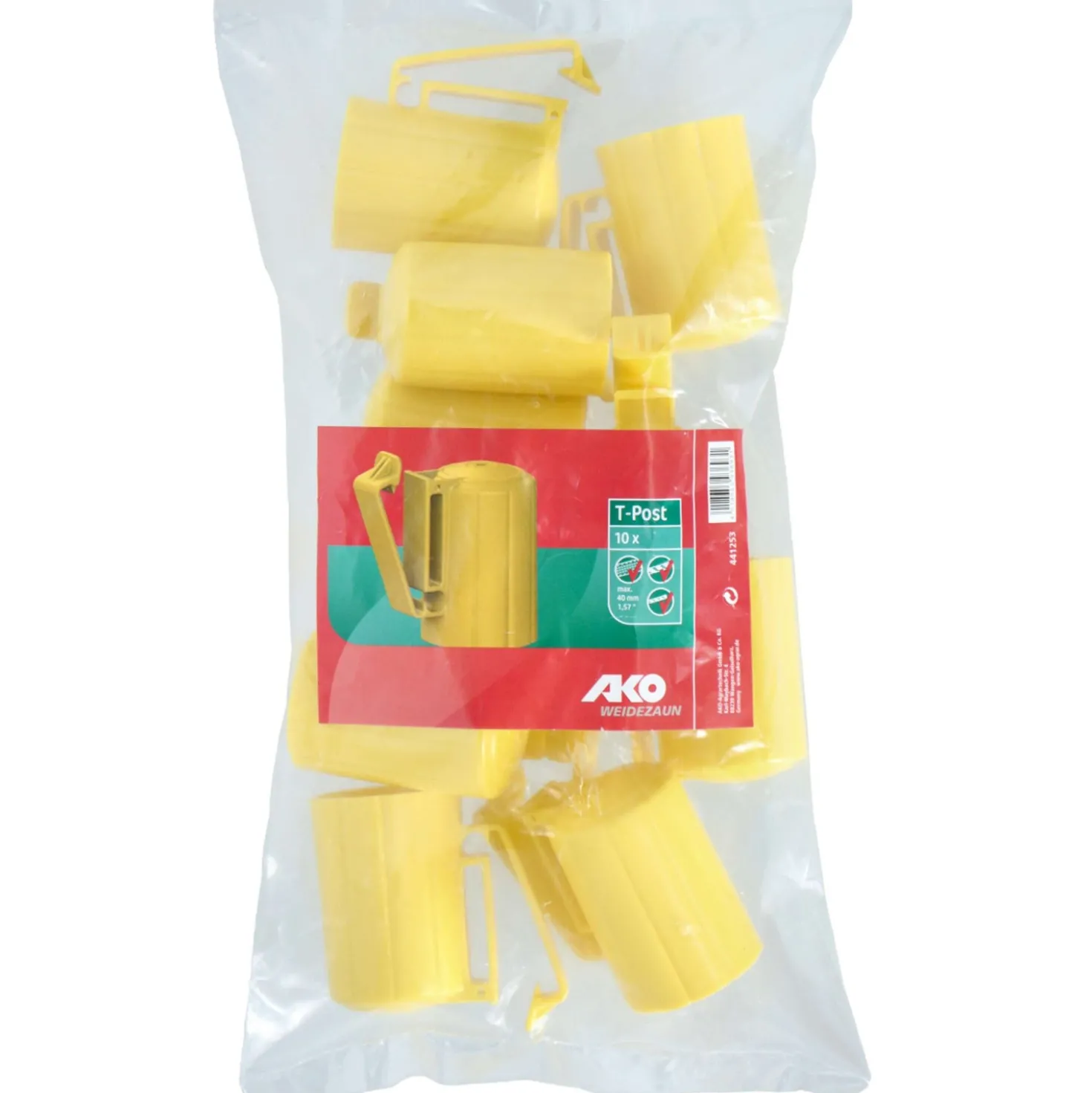 Kerbl Isolator T-Post 10 Stuks Geel