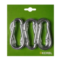 Kerbl Karabijnhaak per 6 stuks