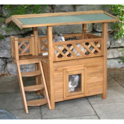 Kerbl Kattenhuis Lodge Hout
