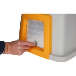 Kerbl Konijnenhuis Kunststof Grijs/Oranje