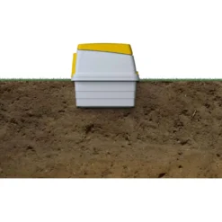 Kerbl Konijnenhuis Kunststof Grijs/Oranje