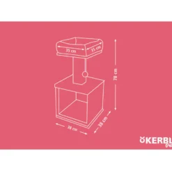 Kerbl Krabpaal Noah II Grijs